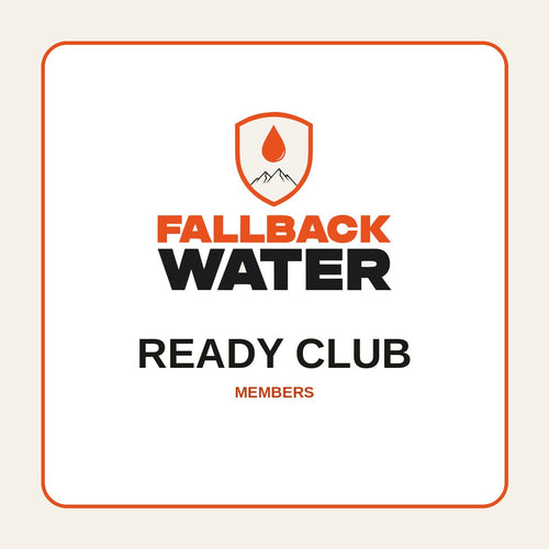 Fallback Water Ready Club membership